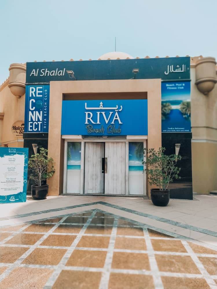 Riva Beach Club Main Entrance