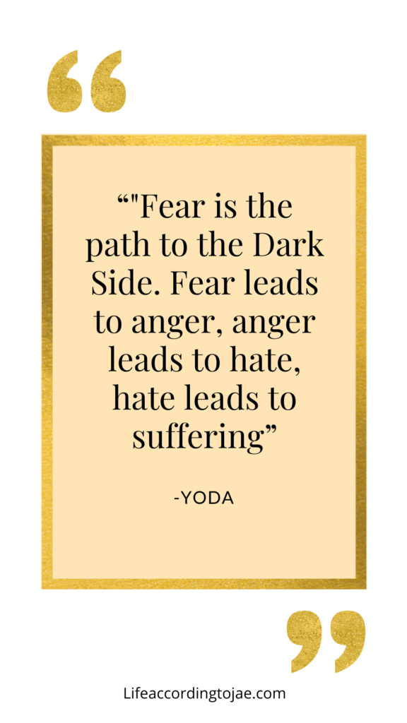 Fear quotes - Yoda
