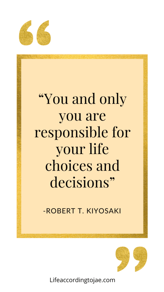 Robert T Kiyosaki Decision Quotes