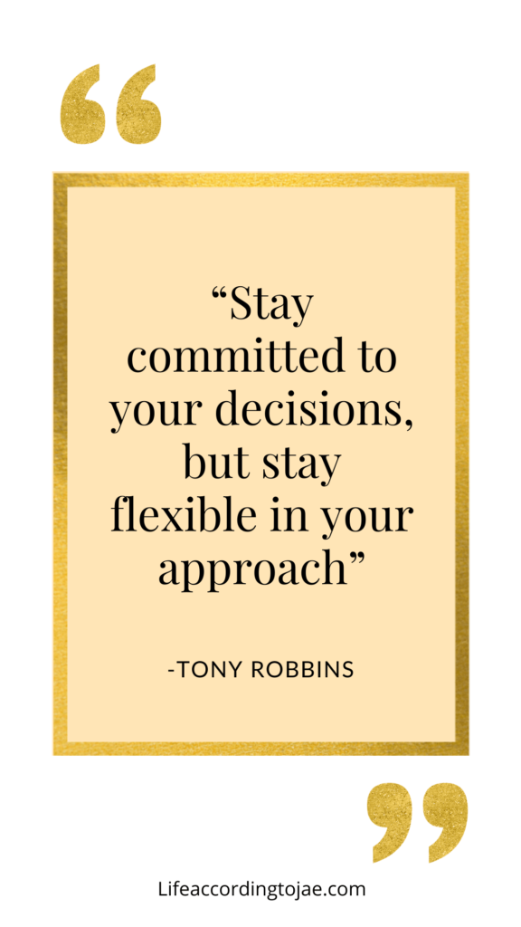 Tony Robbins Decision Quotes