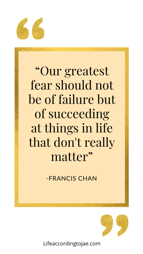 Fear quotes - Francis Chan