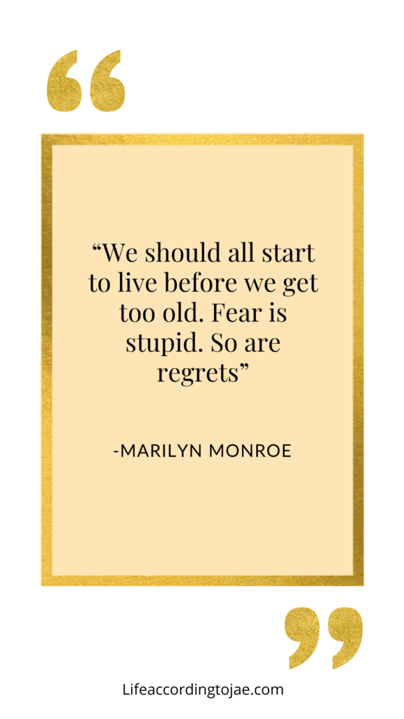 Fear quotes - Marilyn Monroe