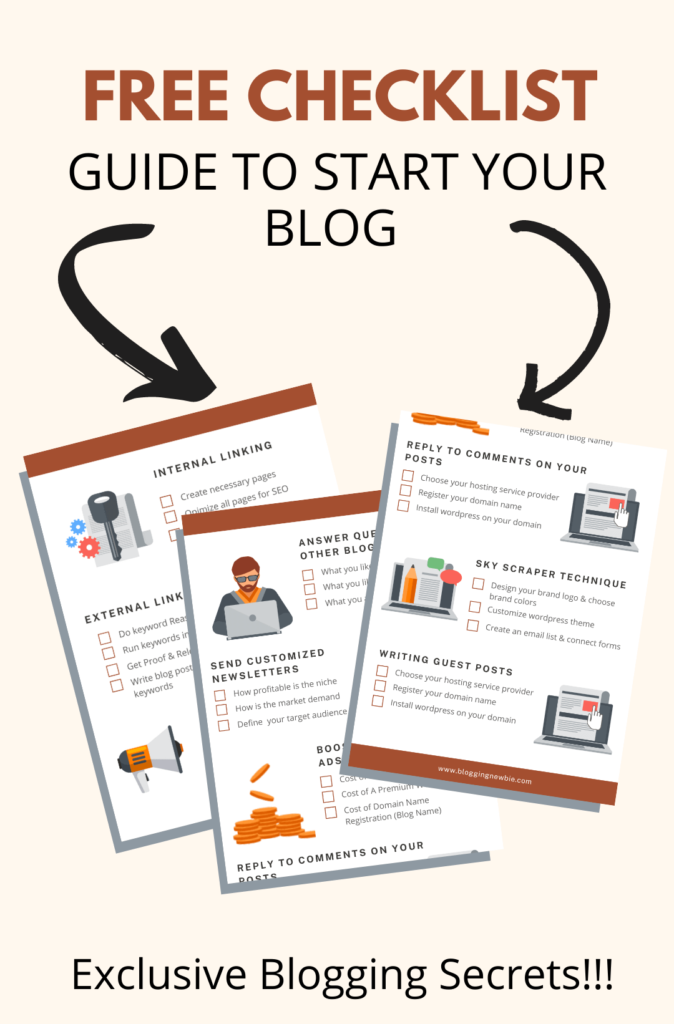 Blogging Resources | Free Ultimate Blog Starter Checklist